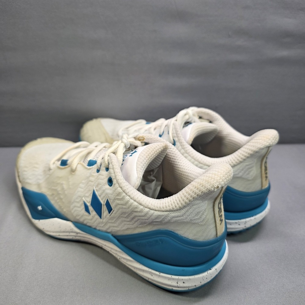 Diadem Court Burst Tennis Pickleball Shoes White Blue Womens 8.5 - Picture 6 of 16